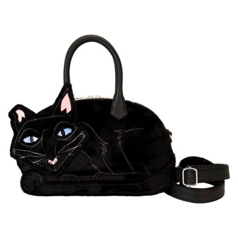 NWT Loungefly Laika Coraline 15th Anniversary Cat Plush Figural Crossbody Bag